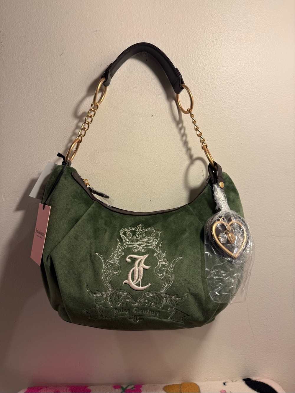 Juicy Couture Need More Juicy Hobo Bag Supergreens
